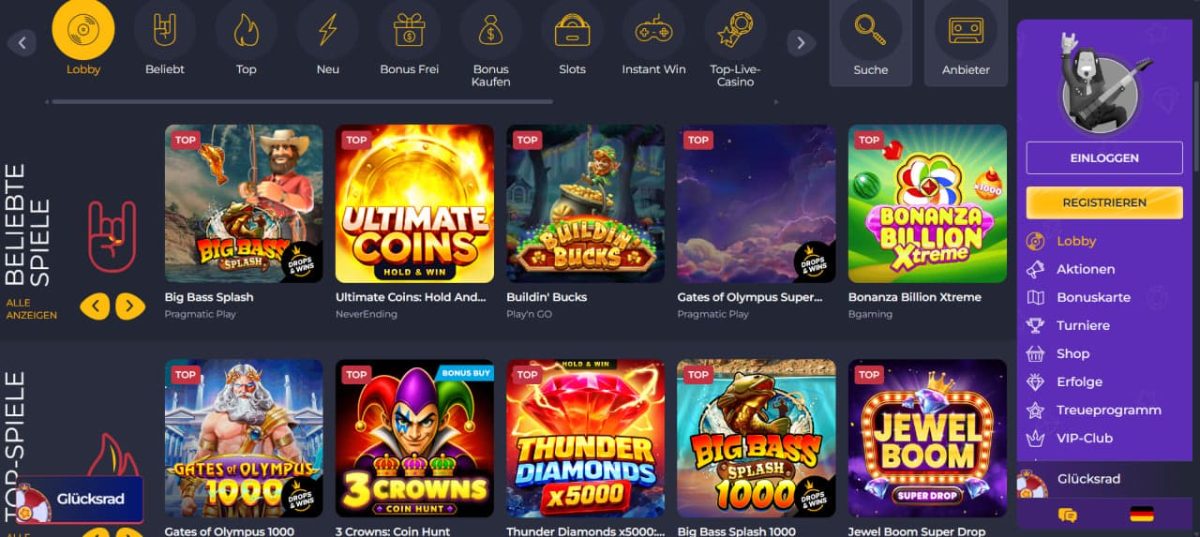 Rolling Slots Casino Schweiz image 1